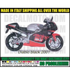RS 125 2001 DIABLO BLACK LIVREA COMPATIBILE
